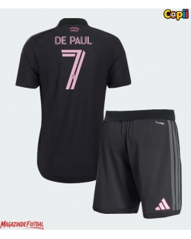 Inter Miami Rodrigo De Paul #7 Echipament de Fotbal Replică 2026-27 Copii Deplasare (+ Șorturi)